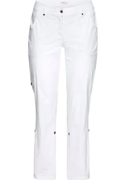 Gerade Cargo-Hose mit krempelbaren Beinen<sheego Fashion