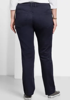 Gerade Hose aus Baumwoll-Twill<sheego Clearance