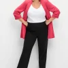 Gerade Hose aus Interlock, mit elastischem Bund<sheego Sale