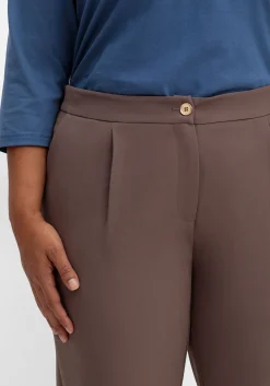 Gerade Hose mit Bundfalten, in bügelfreier Qualität<sheego New