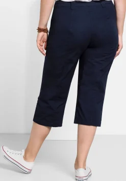 Gerade 3/4-Hose mit Krempelfunktion<sheego Sale