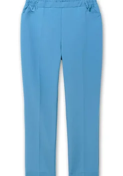 Gerade Hose mit Schlupfbund und Bügelfalten<sheego Best