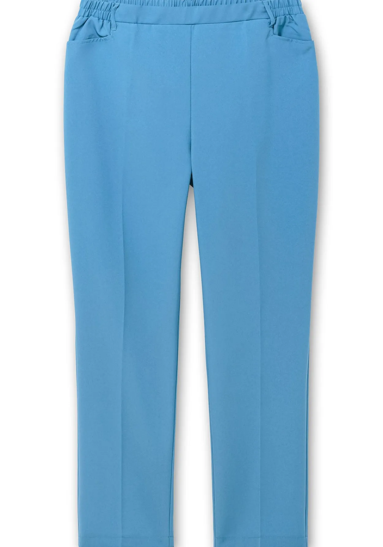 Gerade Hose mit Schlupfbund und Bügelfalten<sheego Best
