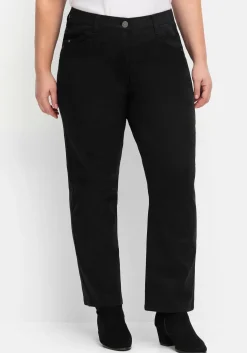 Gerade Hose mit Shaping-Einsatz und Gummibund<sheego Outlet