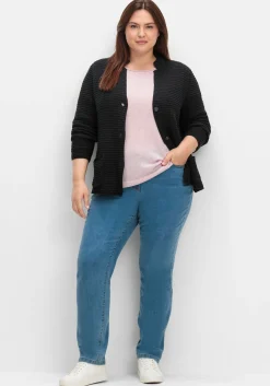 Gerade, innen weich angeraute Thermojeans<sheego Outlet