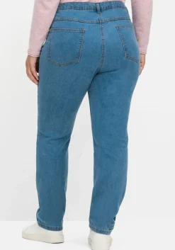 Gerade, innen weich angeraute Thermojeans<sheego Outlet