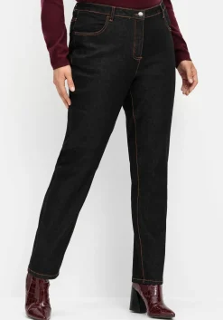 Gerade, innen weich angeraute Thermojeans<sheego Fashion