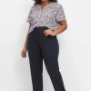 Gerade Jeans in Ankle-Länge, Five-Pocket-Form<sheego Hot