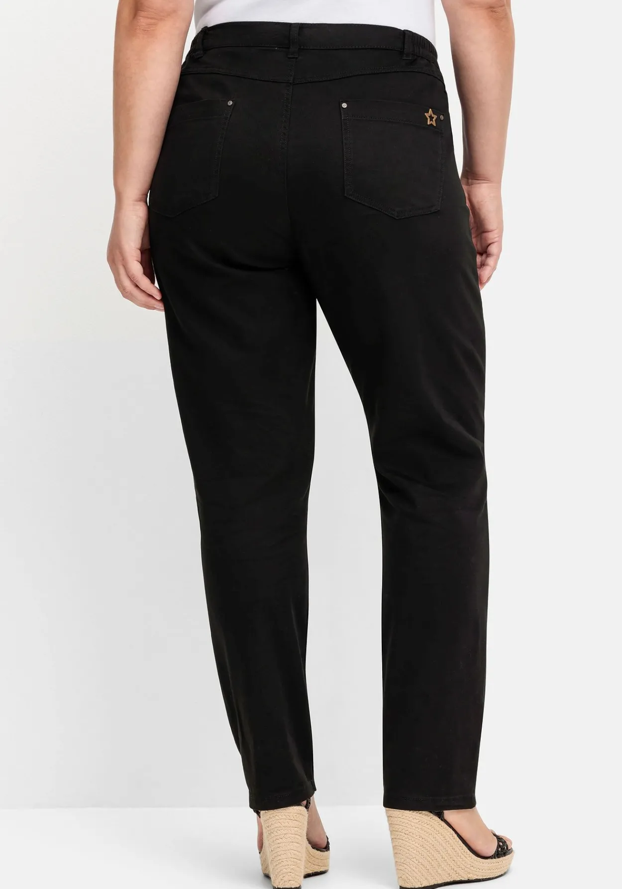 Gerade Jeans in Ankle-Länge, Five-Pocket-Form<sheego Hot