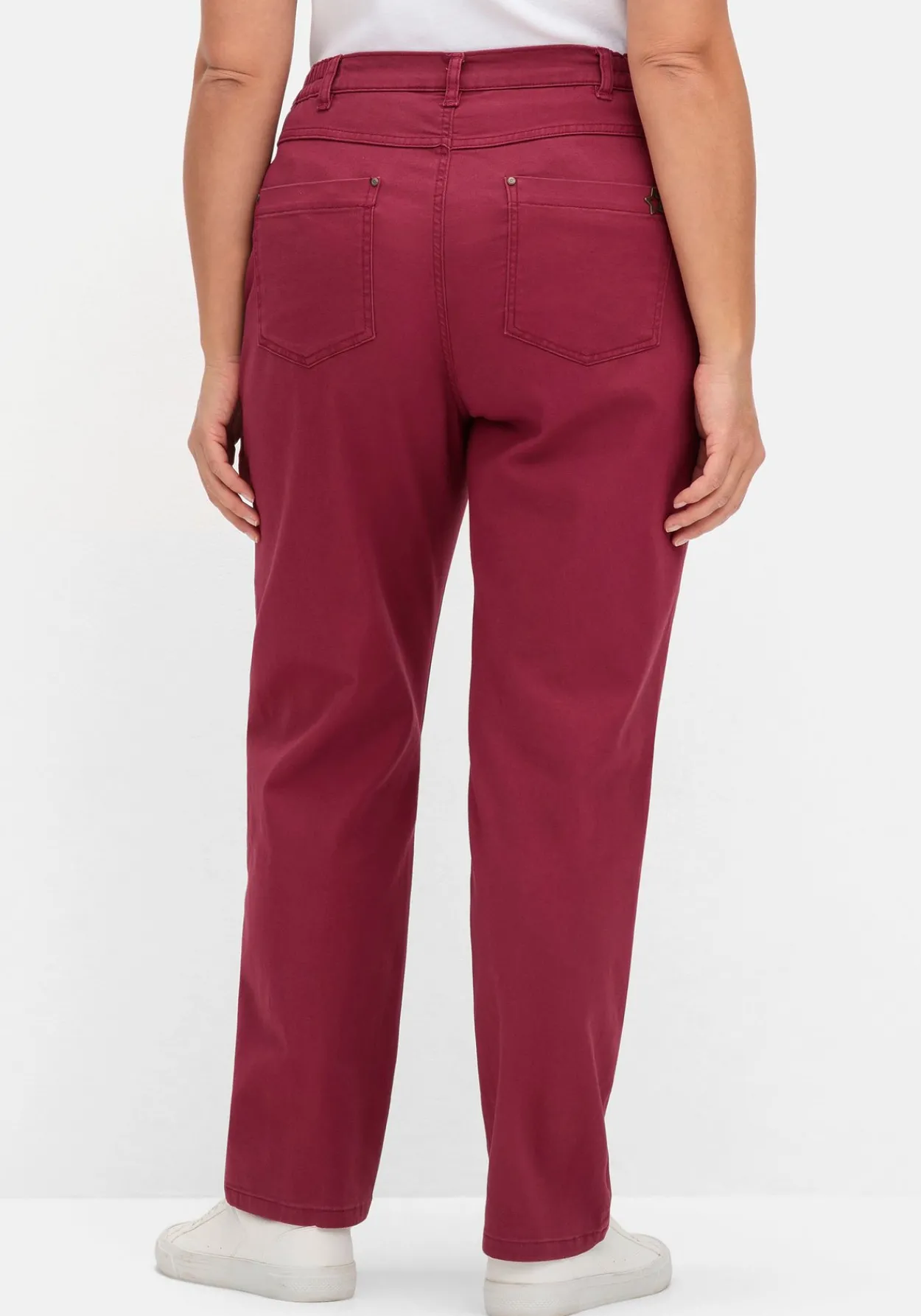 Gerade Jeans in Ankle-Länge, Five-Pocket-Form<sheego Sale