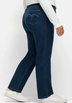 Gerade Jeans in 5-Pocket-Form<sheego x Collection L. New