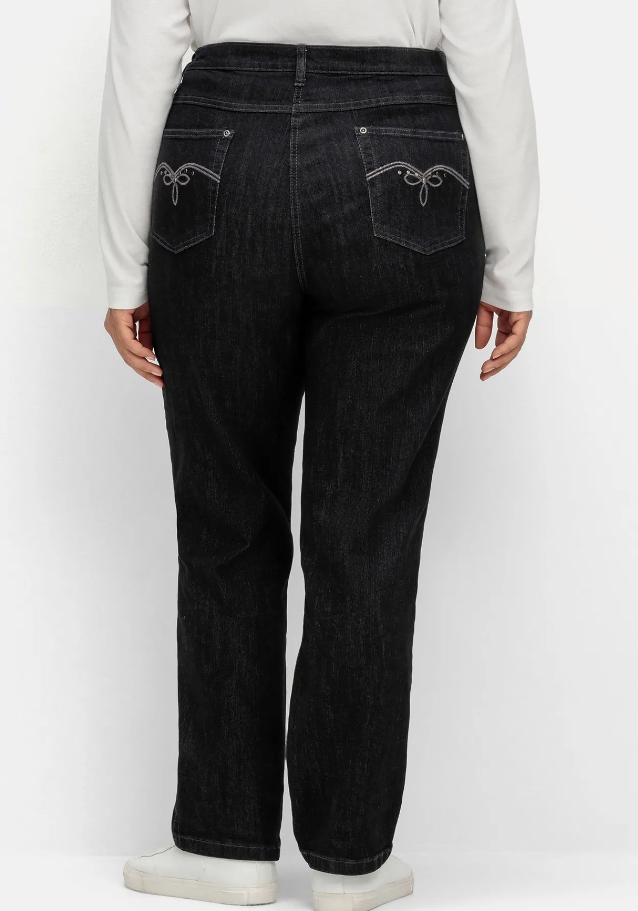 Gerade Jeans in 5-Pocket-Form<sheego x Collection L. Outlet