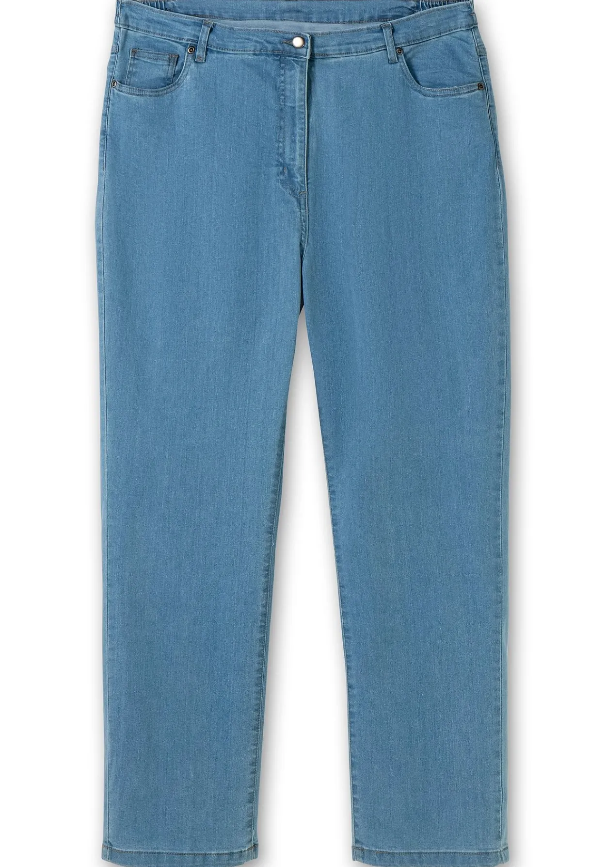 Gerade Jeans mit seitlichem Stretchbund<sheego Sale