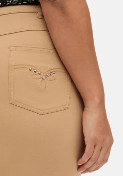 Gerade Jeans mit seitlichem Stretchbund<sheego Fashion