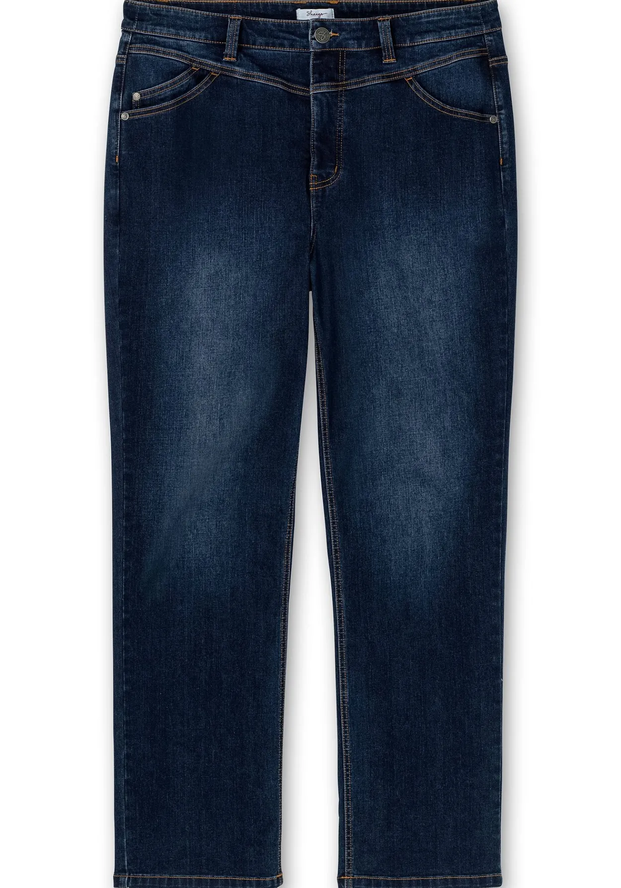 Gerade Jeans mit Shaping-Einsatz<sheego Best
