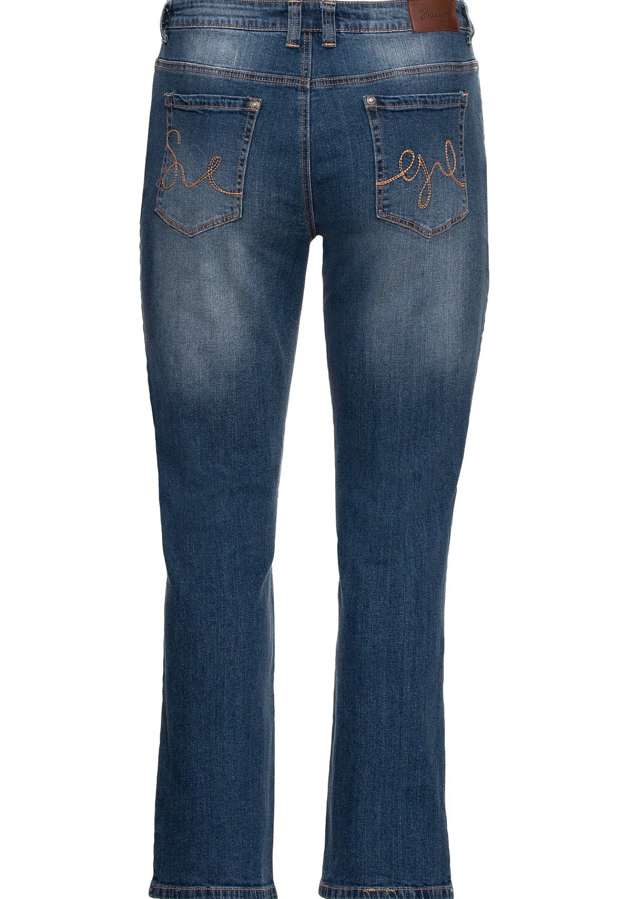 Gerade Jeans mit Shaping-Einsatz<sheego Best