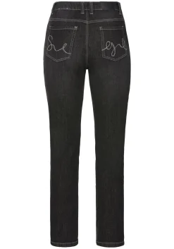 Gerade Jeans mit Shaping-Einsatz<sheego Discount