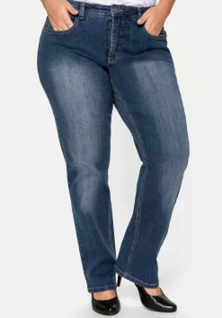 Gerade Jeans mit Shaping-Einsatz<sheego Best