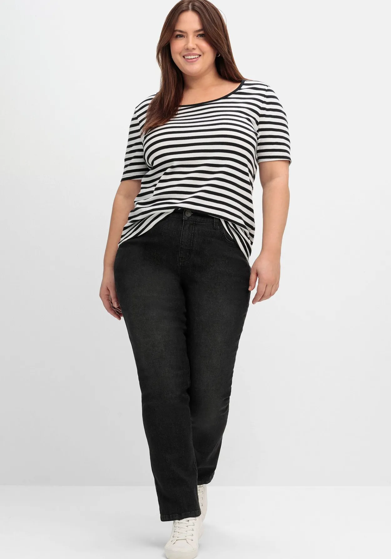 Gerade Jeans mit TruTemp365® Fasern<sheego Hot