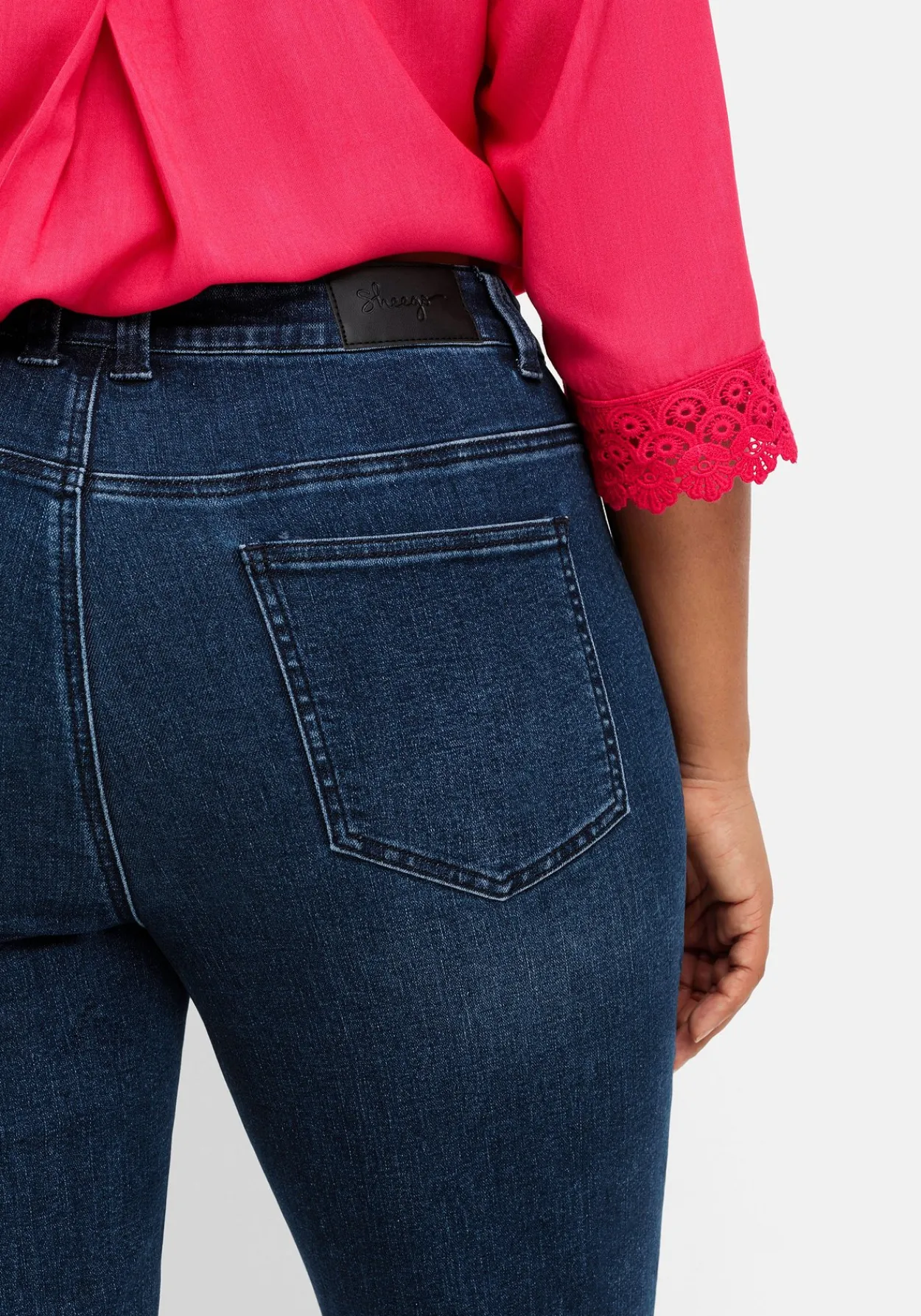 Gerade Jeans mit TruTemp365® Fasern<sheego Clearance