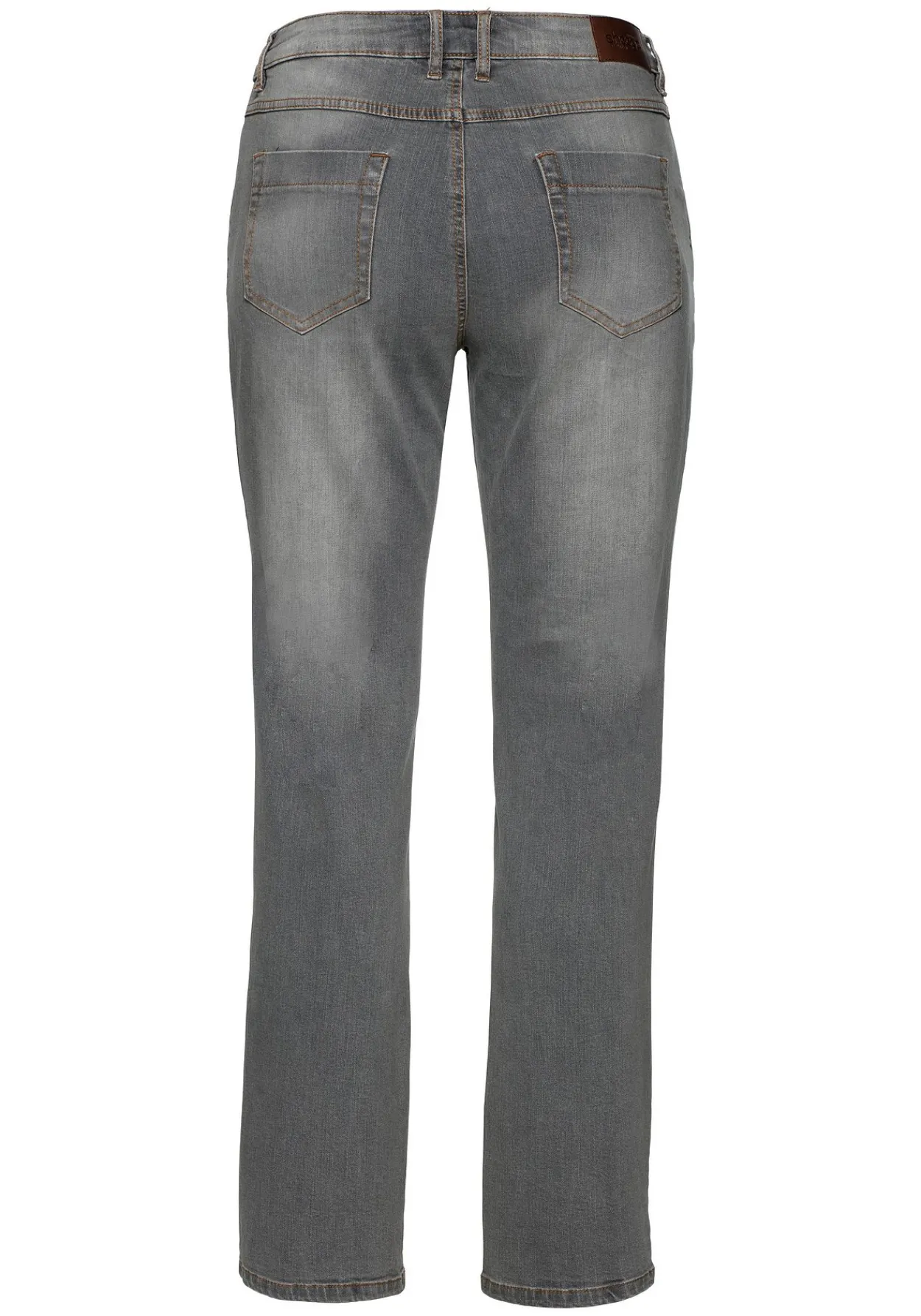 Gerade Jeans mit Used-Effekten<sheego Best