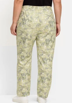 Gerade Schlupfhose mit Paisleymuster<sheego Hot