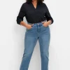 Gerade Stretch-Jeans mit Bodyforming-Effekt<sheego Hot