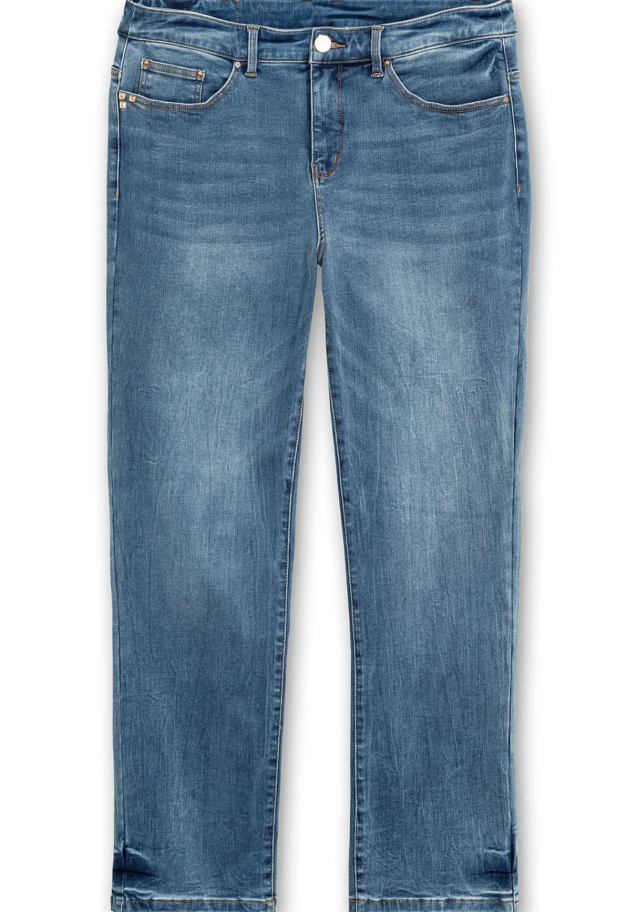 Gerade Stretch-Jeans mit Bodyforming-Effekt<sheego Hot