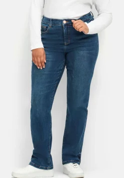 Gerade Stretch-Jeans mit Bodyforming-Effekt<sheego Hot