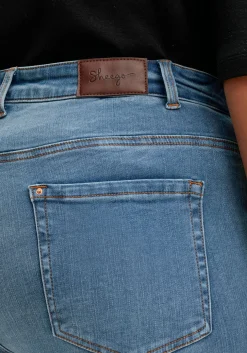 Gerade Stretch-Jeans mit Bodyforming-Effekt<sheego Hot