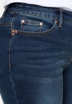 Gerade Stretch-Jeans mit Bodyforming-Effekt<sheego Outlet