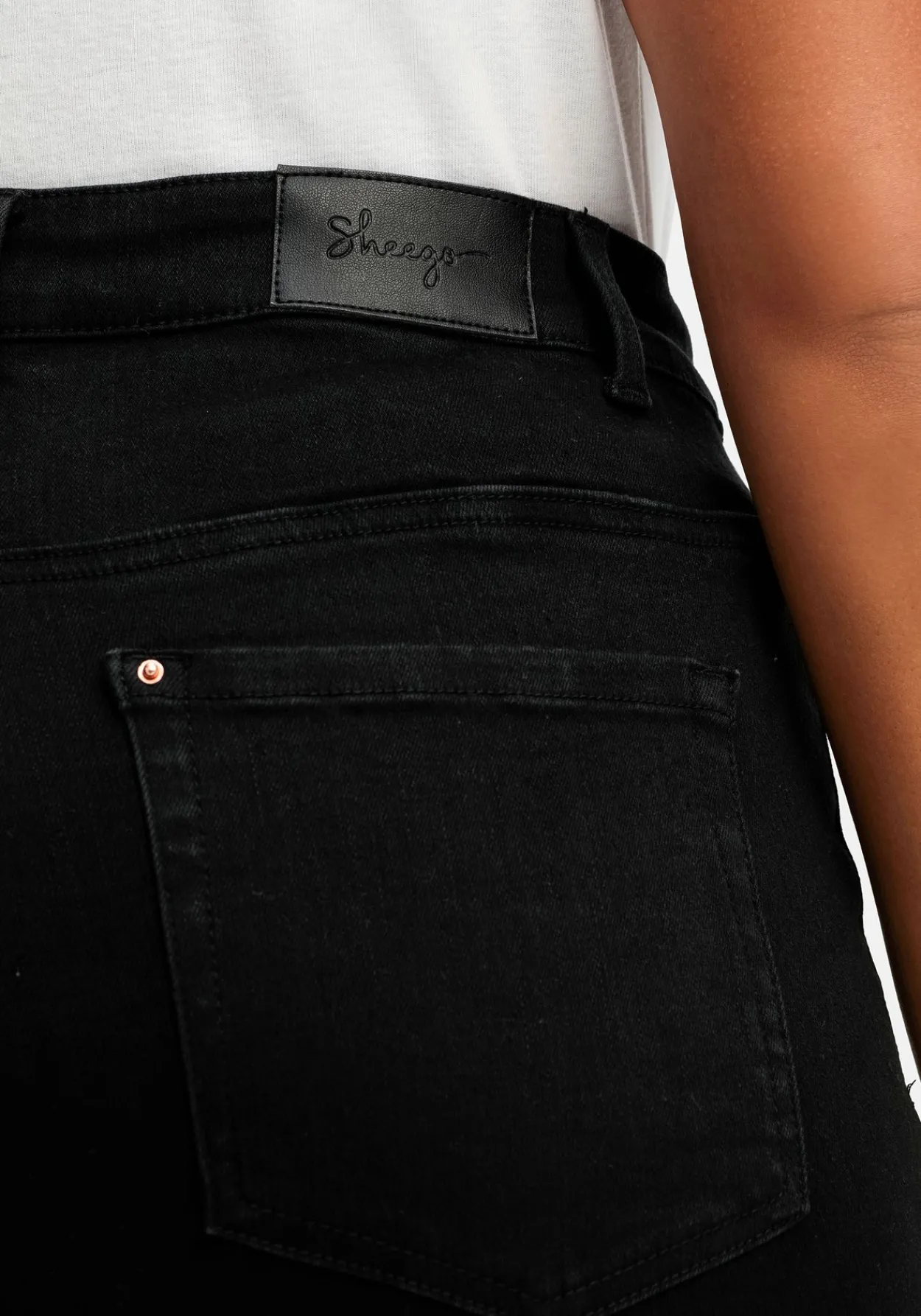 Gerade Stretch-Jeans mit Bodyforming-Effekt<sheego Fashion
