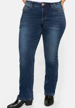 Gerade Stretch-Jeans mit Bodyforming-Effekt<sheego Outlet