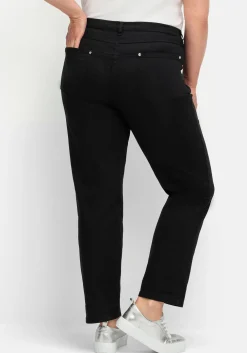 Gerade Stretch-Jeans mit Komfortbund<sheego Online