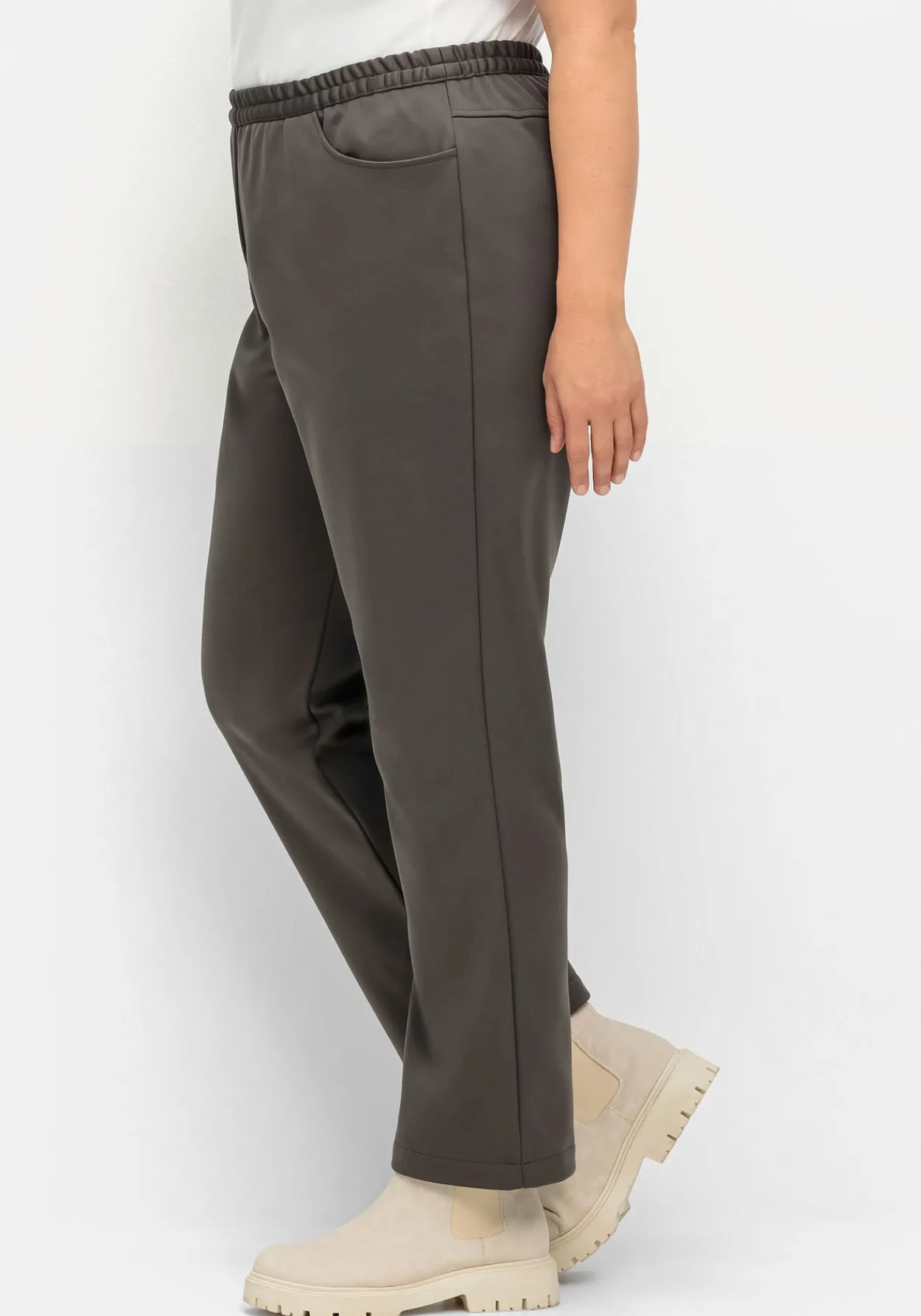 Gerade Thermohose mit Komfortbund<sheego Fashion