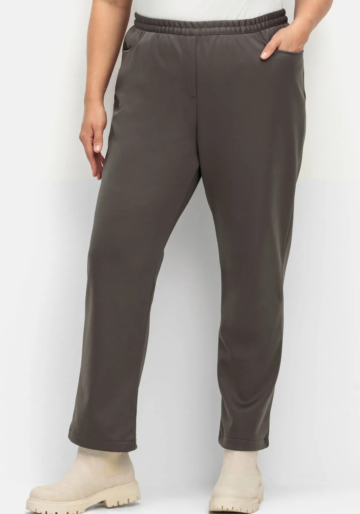 Gerade Thermohose mit Komfortbund<sheego Fashion