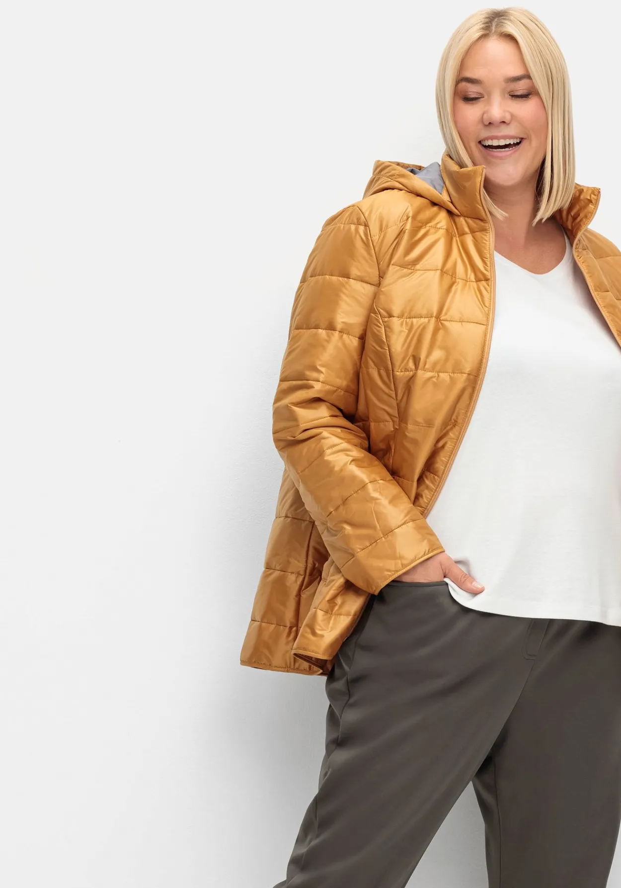 Gerade Thermohose mit Komfortbund<sheego Fashion