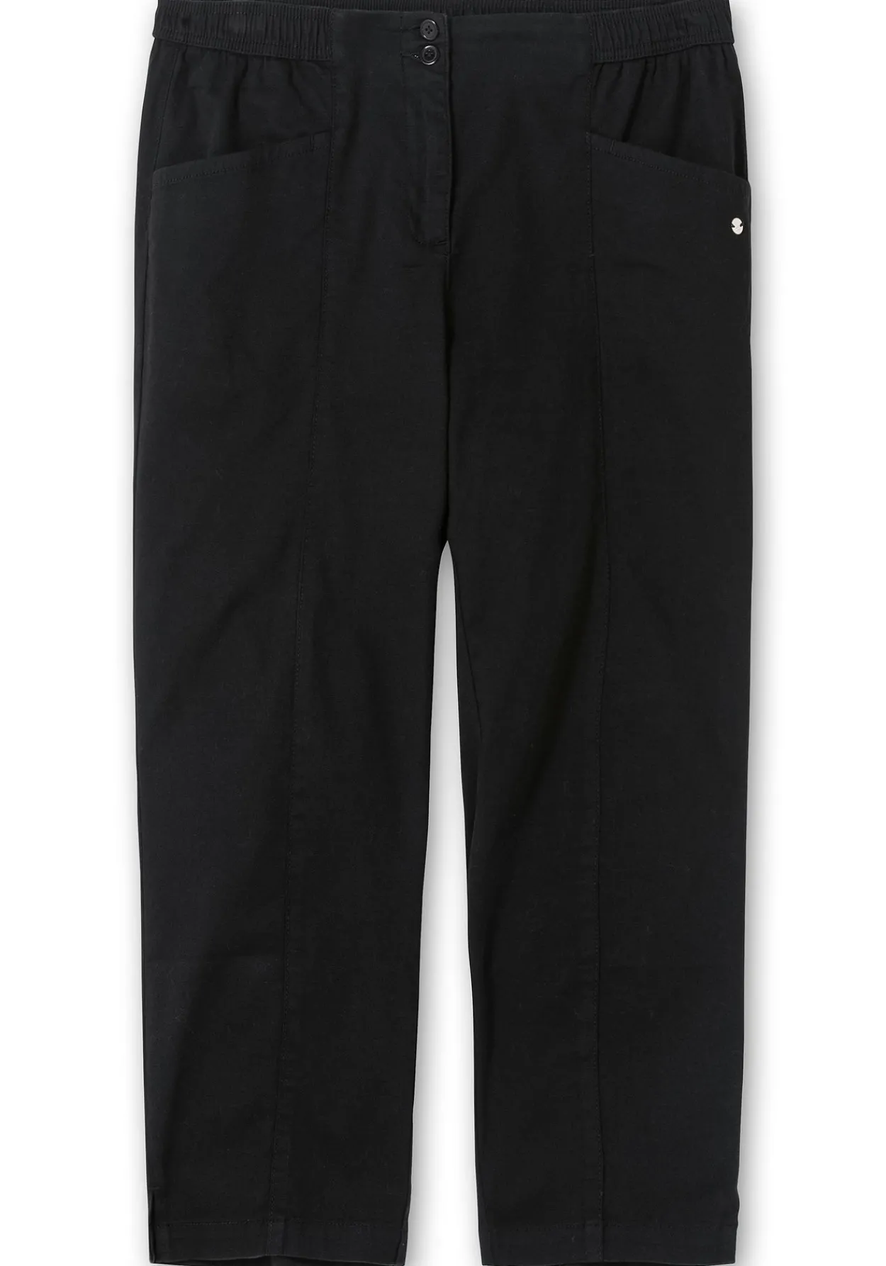 Gerade Twillhose in Curvy-Schnitt PIA, mit Biesen vorn<sheego Discount