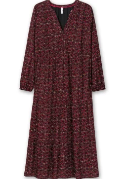 Gestuftes Maxikleid mit Alloverprint<sheego Fashion