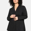 Hemdbluse mit verdeckter Knopfleiste<sheego Fashion