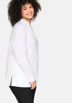 Hemdbluse mit verdeckter Knopfleiste<sheego Outlet