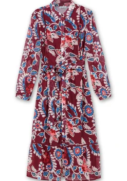 Hemdblusenkleid aus Chiffon, mit Blumendruck<sheego by Joe Browns Sale