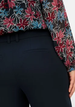 High-Waist-Hose mit Bügelfalten<sheego Clearance