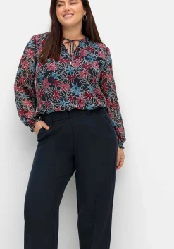High-Waist-Hose mit Bügelfalten<sheego Clearance