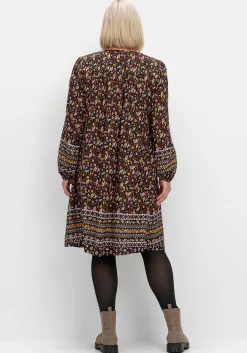 Hängerchen-Kleid im Mustermix, in A-Linie<sheego Clearance