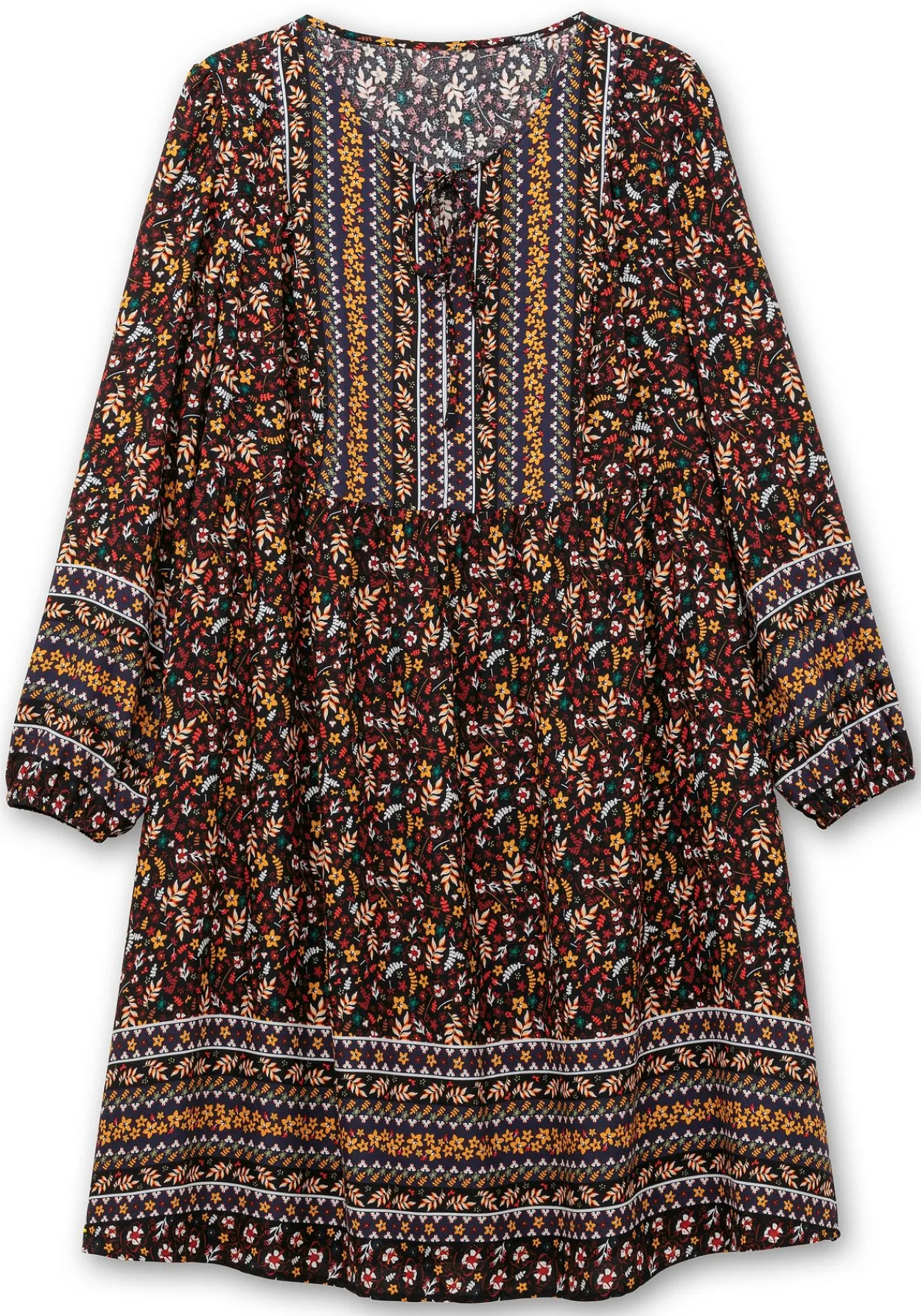 Hängerchen-Kleid im Mustermix, in A-Linie<sheego Clearance