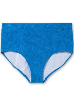 Hohe formende Bikinihose mit Blumen-Struktur<sheego Fashion