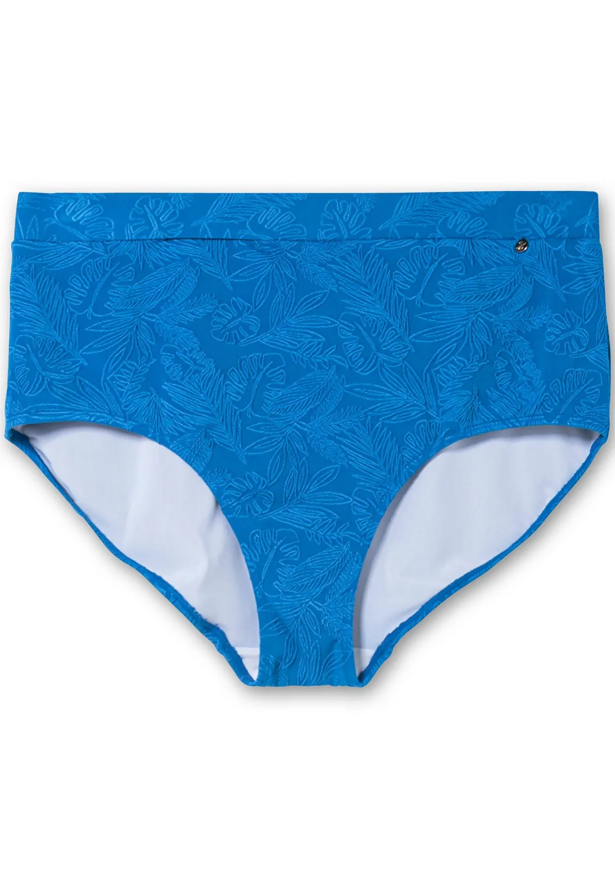 Hohe formende Bikinihose mit Blumen-Struktur<sheego Fashion
