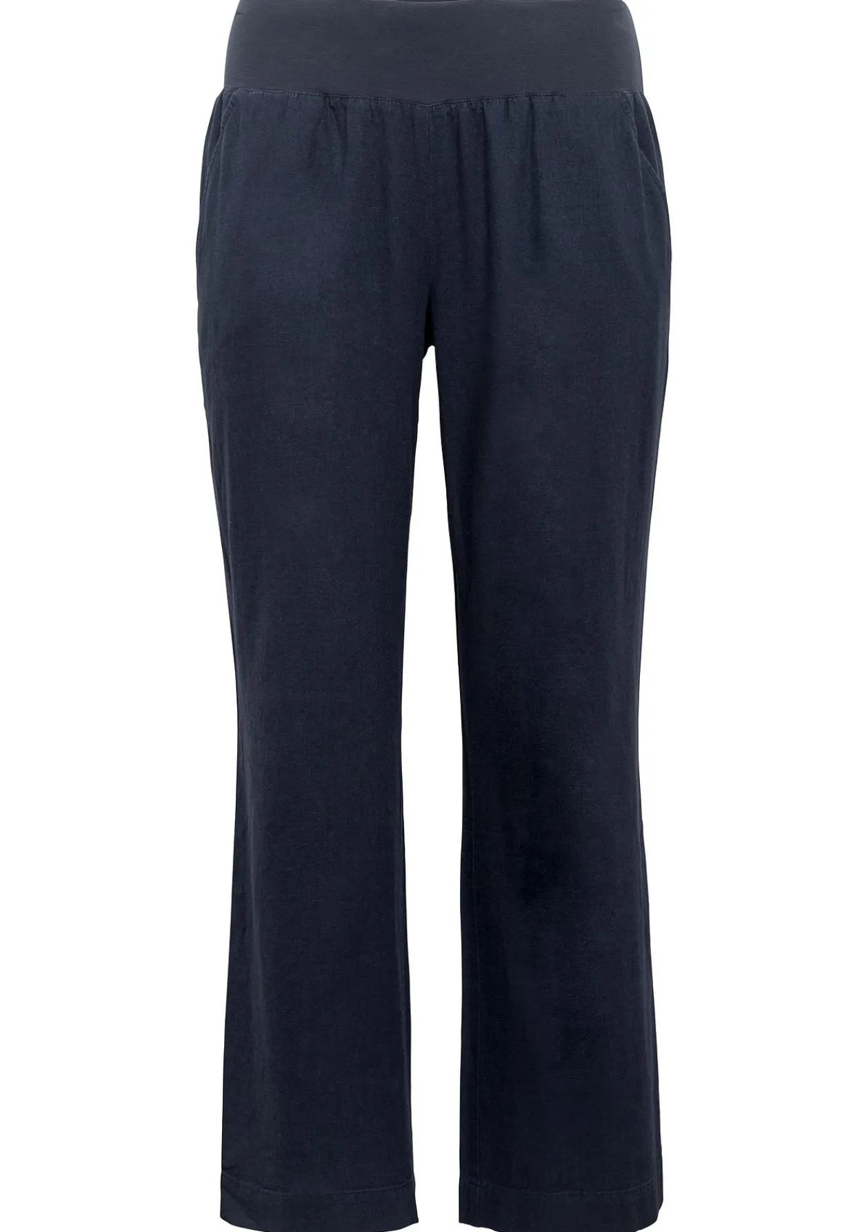 Hose im Curvy-Schnitt ELLA aus Leinen-Viskose-Mix<sheego Outlet