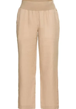 Hose im Curvy-Schnitt ELLA aus Leinen-Viskose-Mix<sheego Outlet